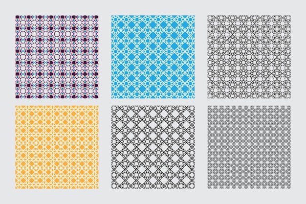 Diseño de patrón de fondo para colorear geométrico abstracto