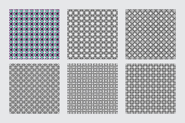 Diseño de patrón de fondo para colorear geométrico abstracto