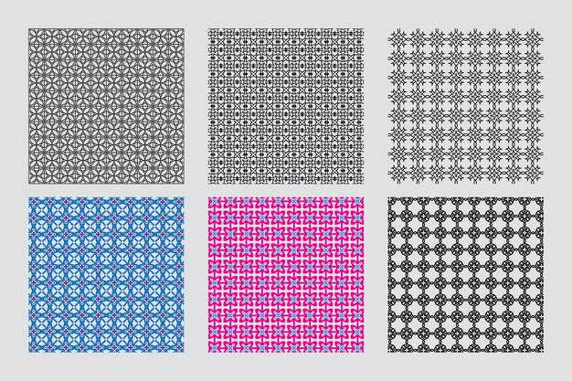 Diseño de patrón de fondo para colorear geométrico abstracto