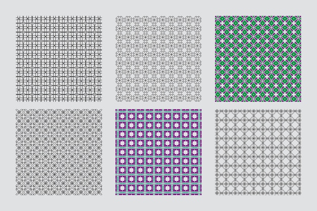 Diseño de patrón de fondo para colorear geométrico abstracto