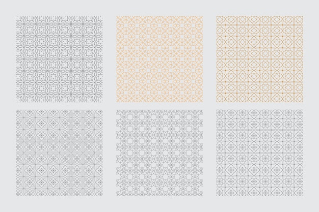Diseño de patrón de fondo para colorear geométrico abstracto