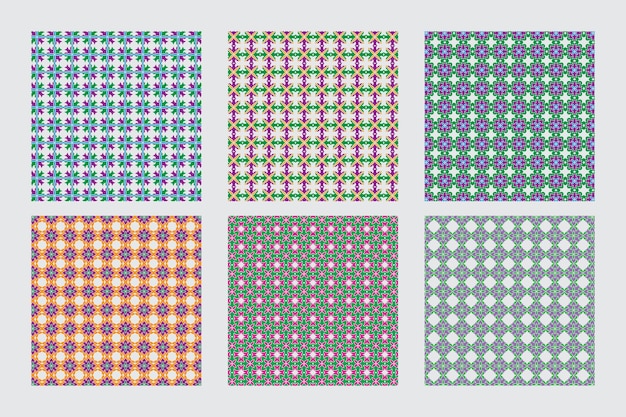 Diseño de patrón de fondo para colorear geométrico abstracto