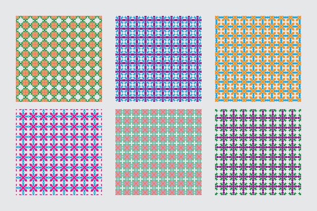 Diseño de patrón de fondo para colorear geométrico abstracto