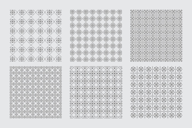 Diseño de patrón de fondo para colorear geométrico abstracto