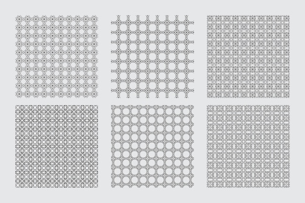 Diseño de patrón de fondo para colorear geométrico abstracto