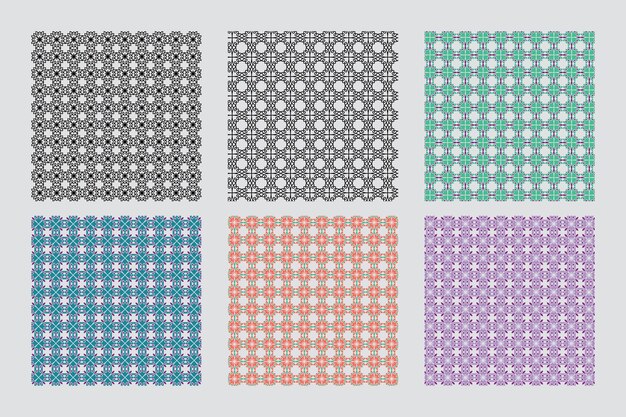 Diseño de patrón de fondo para colorear geométrico abstracto