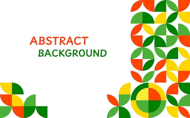 Diseño de patrón geométrico abstracto en estilo retro ilustración vectorial