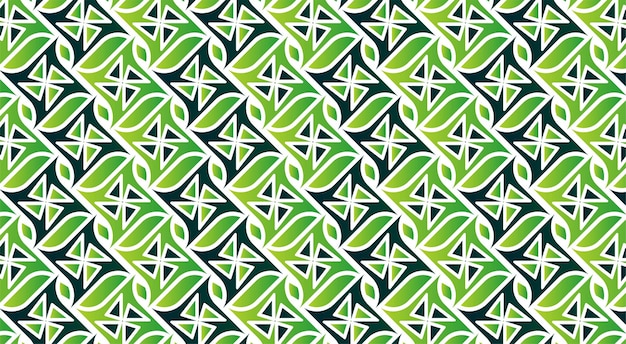 Diseño de patrón geométrico abstracto verde