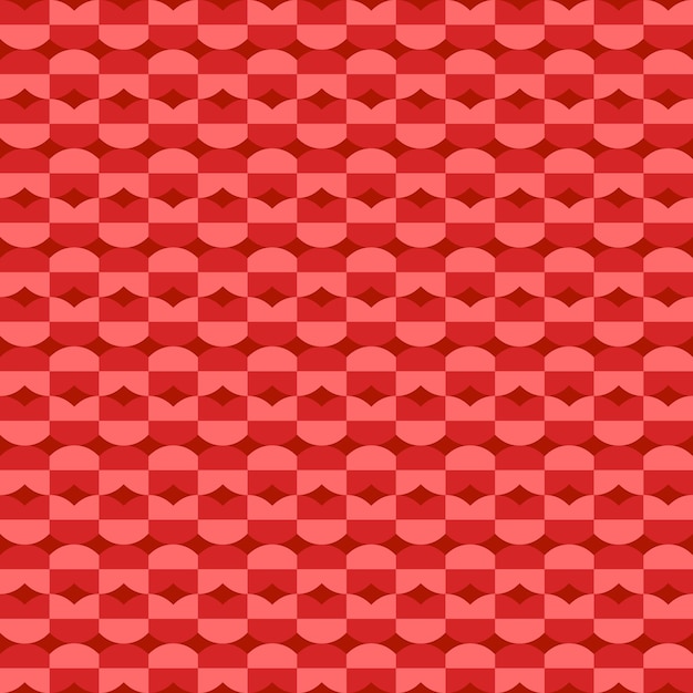 diseño de patrón geométrico de diamante rojo