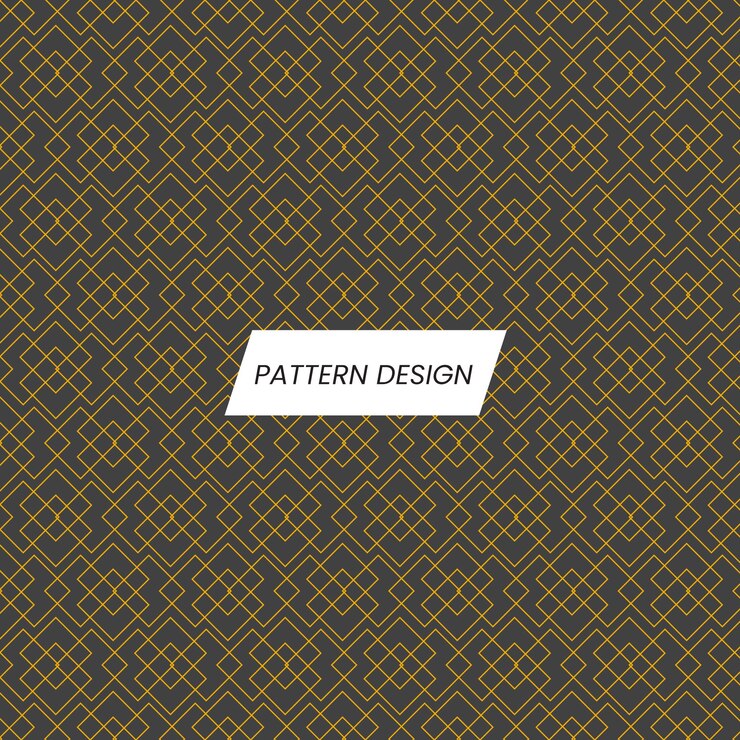 Diseño de patrón geométrico de lujo