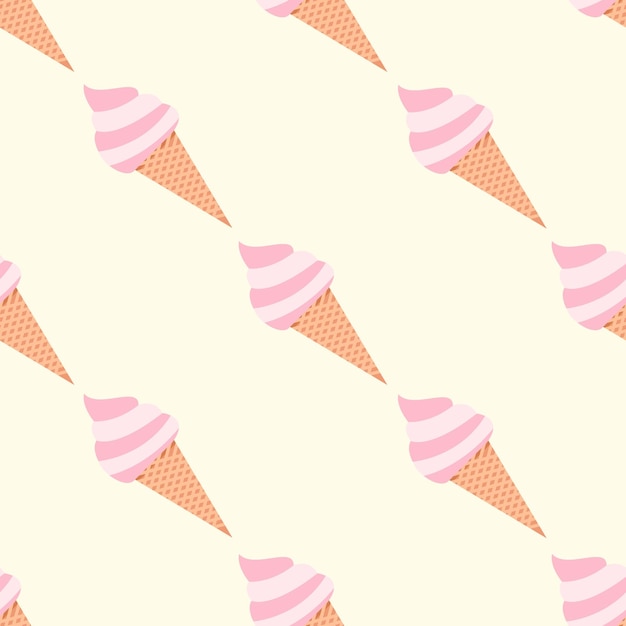 diseño de patrón de helado