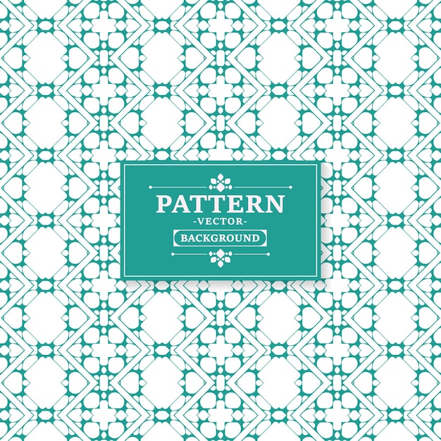 Diseño de patrón de línea abstracta plana