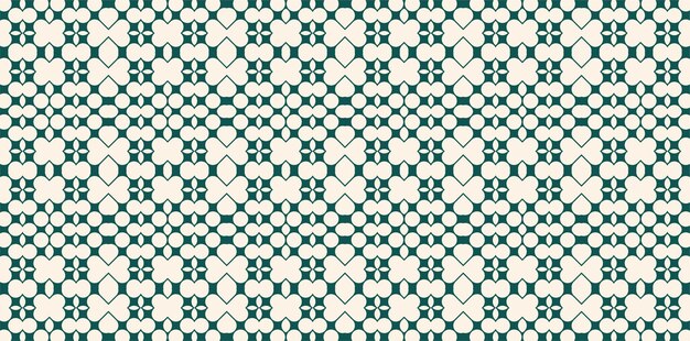 diseño de patrón de línea de adorno plano