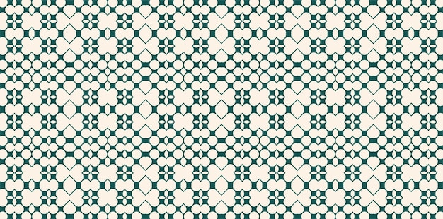 Diseño de patrón de línea de ornamento plano
