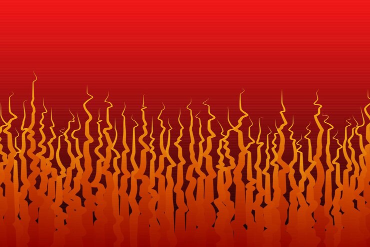 Diseño de patrón de llama de fuego abstracto para fondo y papel tapiz