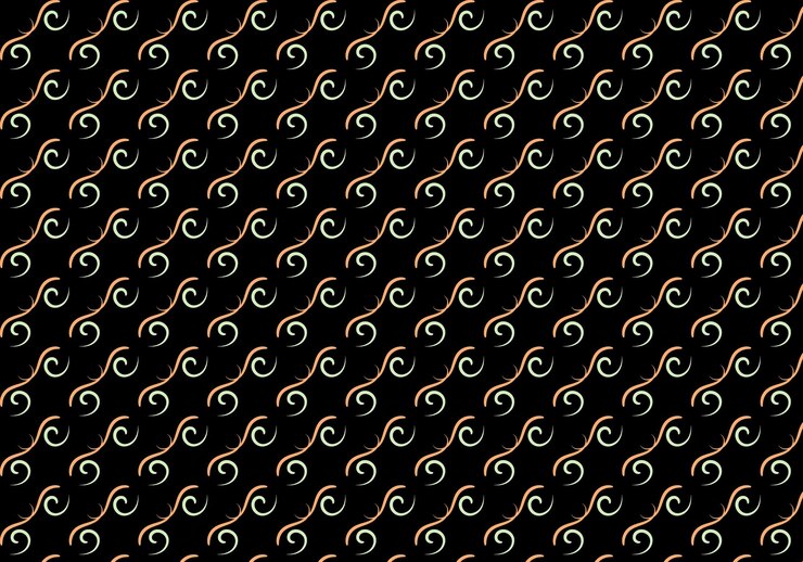 Vector diseño de patrón de lujo vector gratuito