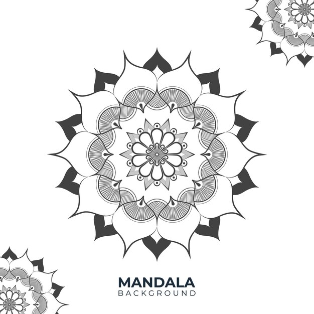 Diseño de patrón de mandala