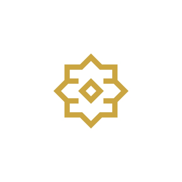 Diseño de patrón de marco de Arabia Saudita Marco árabe