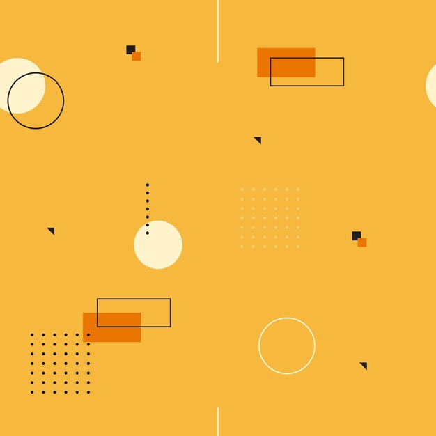Diseño de patrón de Memphis de colores suaves