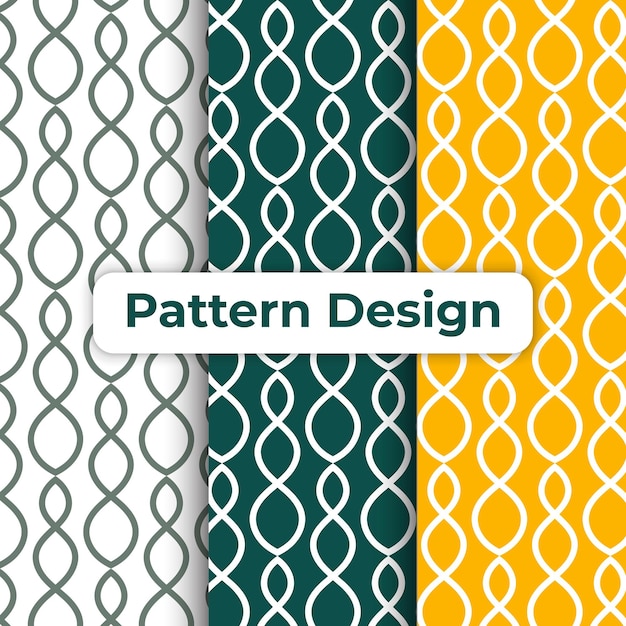 Diseño de patrón minimalista moderno con un fondo elegante