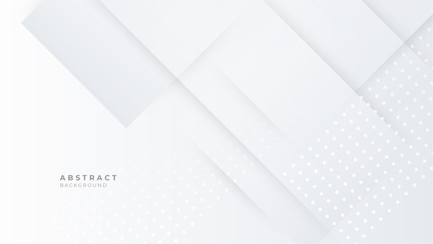 Diseño de patrón minimalista ondulado de curva de fondo blanco gris limpio