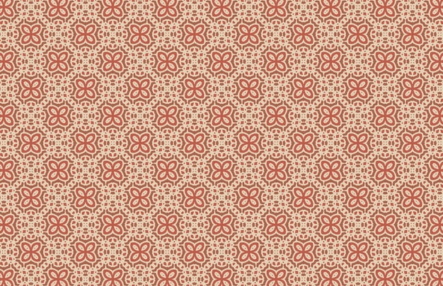Diseño de patrón de mosaico de color marrón.