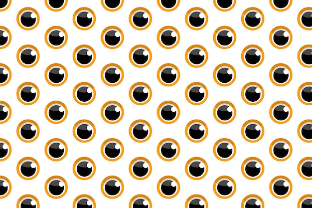 Diseño de patrón de ojos coloridos vector gratuito