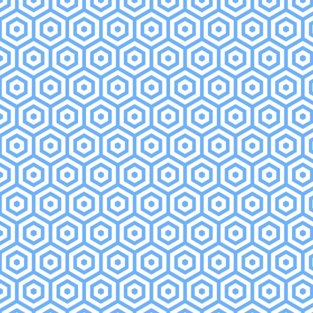 Diseño de patrón poligonal azul