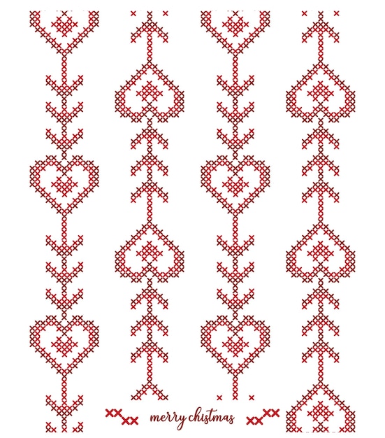 Vector diseño de patrón de punto navideño