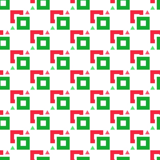 Diseño de patrón de repetición sin costura abstracto simple