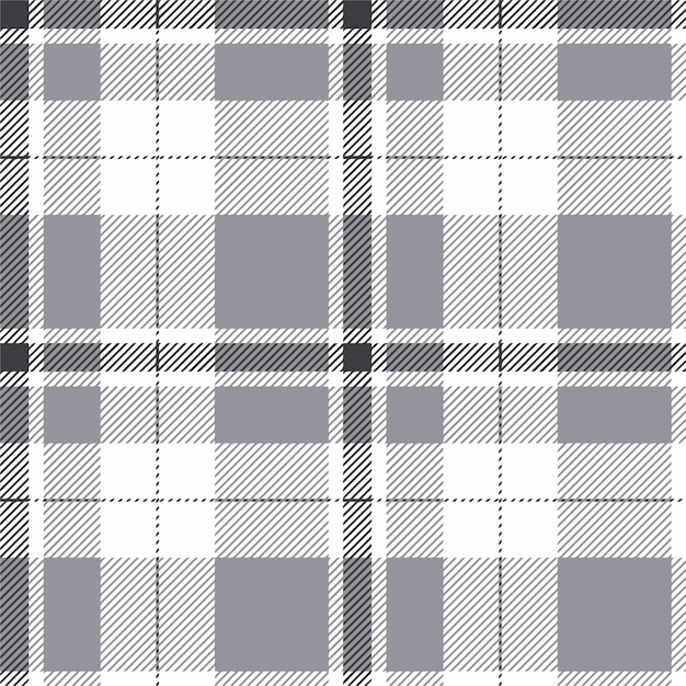 Vector diseño de patrón de repetición de cuadros negros y grises