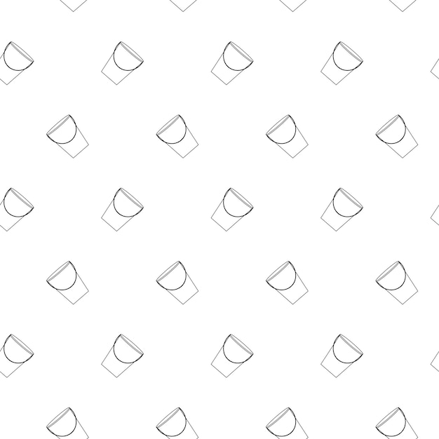 diseño de patrón repetido vectorial de patrón sin costuras de cubo