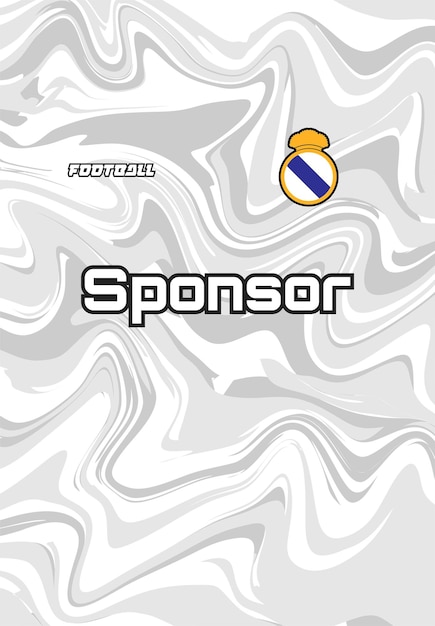 El diseño del patrón de sublimación de la camiseta de fútbol deportivo es el gradiente de fondo gurunge
