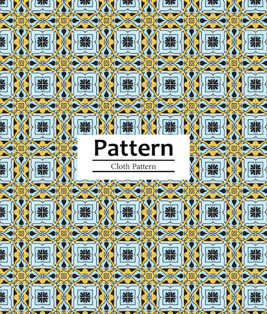 diseño de patrón de tela colorido o diseño de patrón geométrico colorido