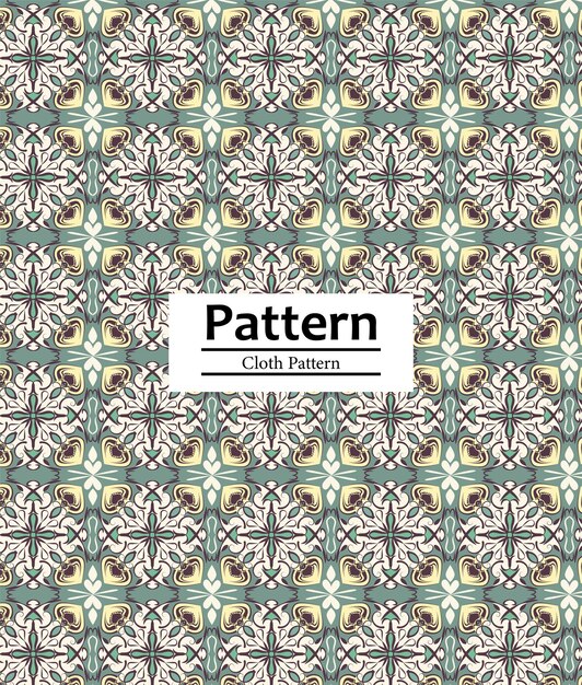 diseño de patrón de tela colorido o diseño de patrón geométrico colorido