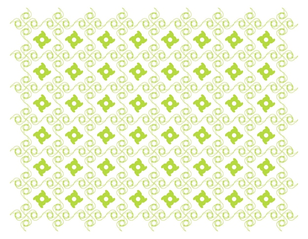 Diseño de patrón de tela hecho a mano.