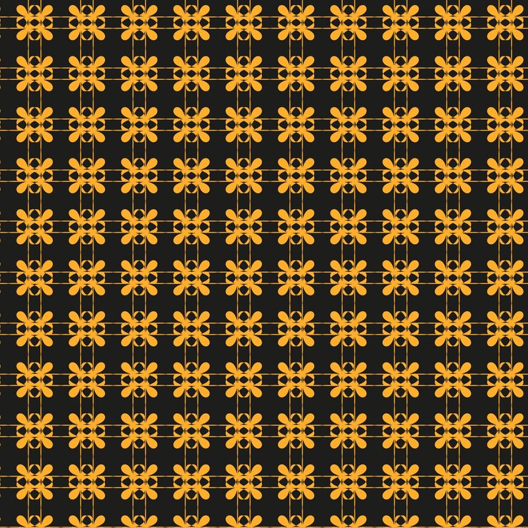 Diseño de patrón de tela de papel tapiz floral transparente textil