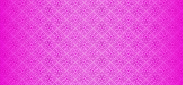 diseño de patrón textil floral con fondo de patrón de mandala