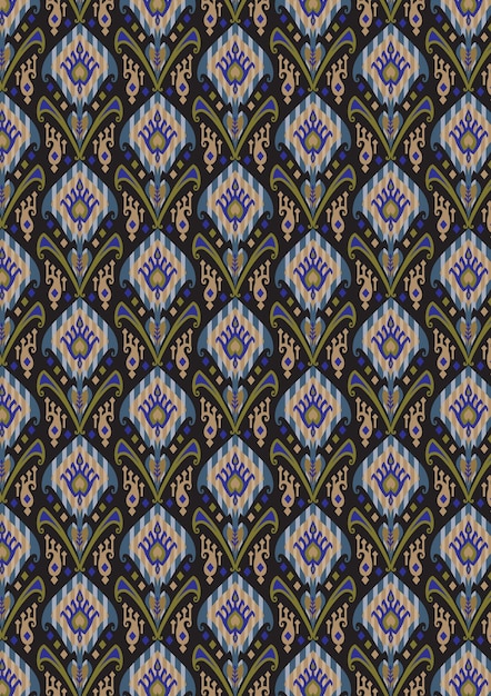 diseño y patrón textil floral