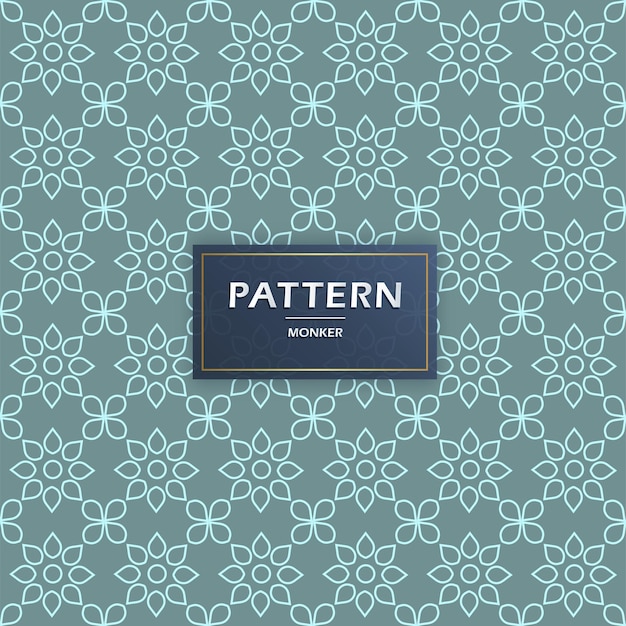 diseño de patrón textil moderno