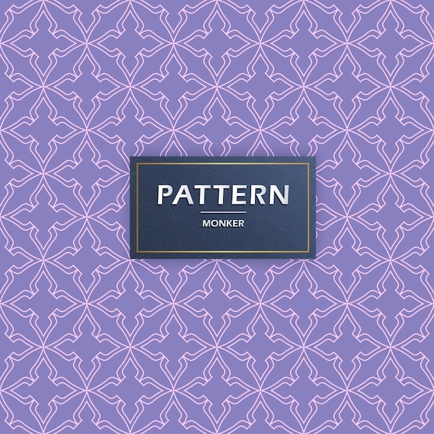 diseño de patrón textil moderno