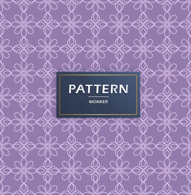 diseño de patrón textil moderno