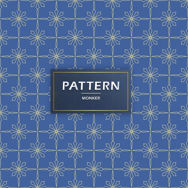 diseño de patrón textil moderno