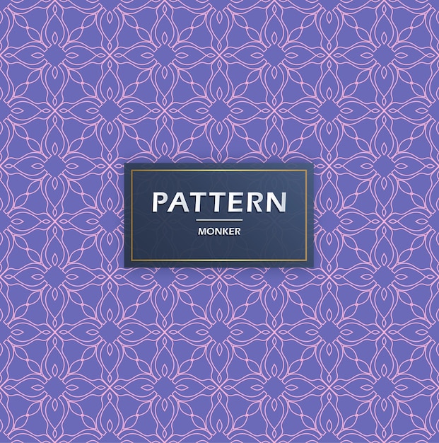 diseño de patrón textil moderno