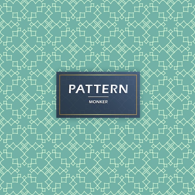 Diseño de patrón textil moderno