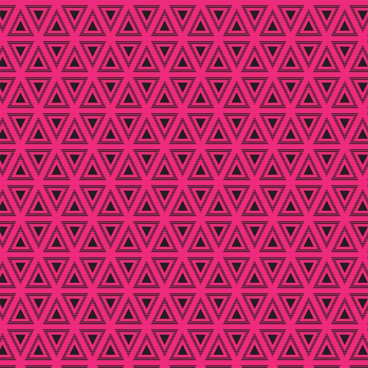 Vector diseño de patrón triangular