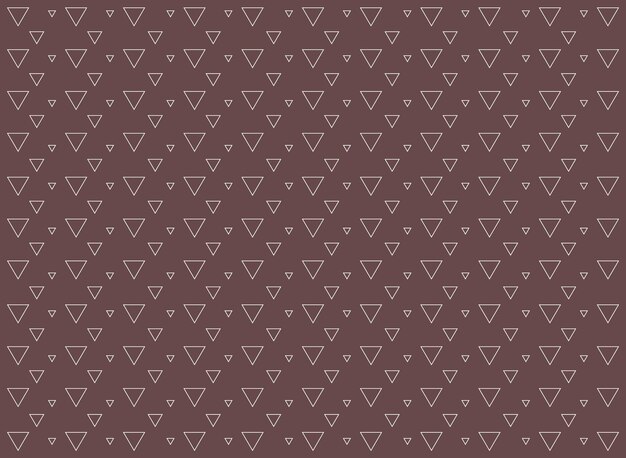 Diseño de patrón de triángulos de formas abstractas para decoración ilustración de vector de impresión de papel de regalo