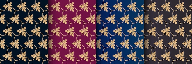 Diseño de patrón de vector de tela de moda