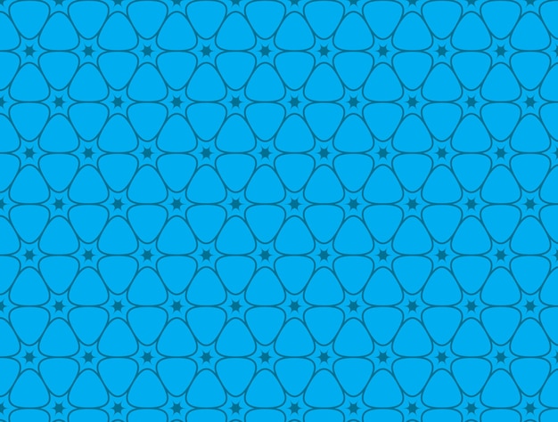 Diseño de patrones abstractos con una hermosa combinación de colores planos