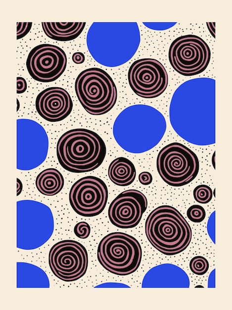 Diseño de patrones abstractos de moda